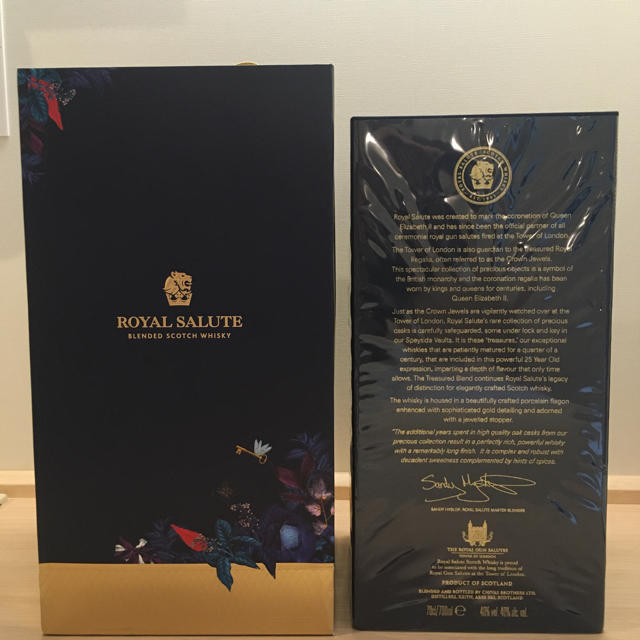 REGAL(リーガル)のROYAL SALUTE25 食品/飲料/酒の酒(ウイスキー)の商品写真