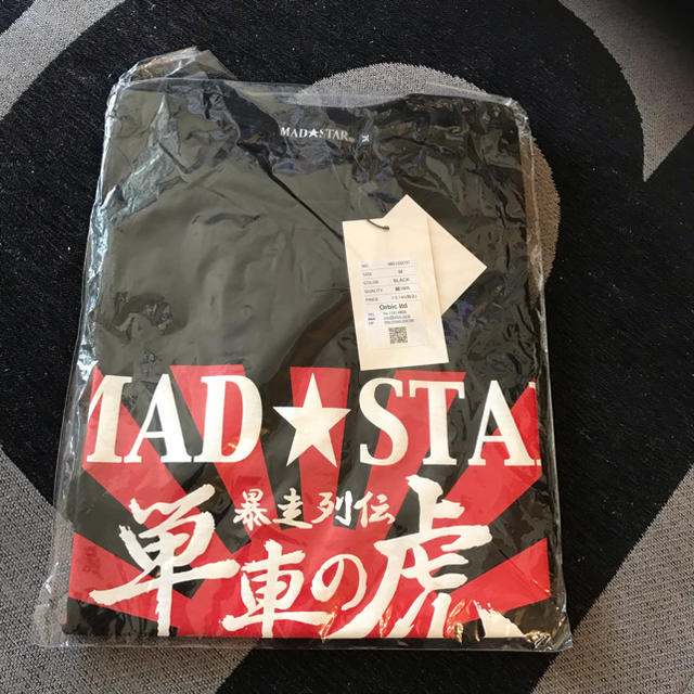 MAD☆STAR(マッドスター)のMAD STAR✖️単車の虎 コラボTシャツ  Mサイズ メンズのトップス(Tシャツ/カットソー(半袖/袖なし))の商品写真