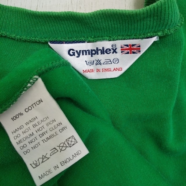 GYMPHLEX(ジムフレックス)の古着Tシャツ(緑) レディースのトップス(Tシャツ(半袖/袖なし))の商品写真
