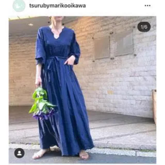 TSURU by Mariko Oikawa(ツルバイマリコオイカワ)の専用tsuru by mariko oikawa ワンピース レディースのワンピース(ロングワンピース/マキシワンピース)の商品写真