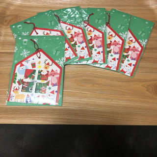 スターバックスコーヒー(Starbucks Coffee)のスタバ★クリスマスメッセージカード　6枚(カード/レター/ラッピング)