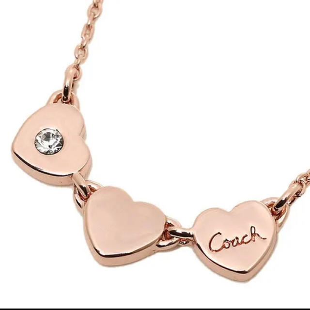 COACH(コーチ)のCOACH ハートネックレス レディースのアクセサリー(ネックレス)の商品写真