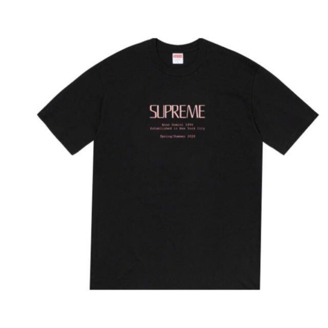 SUPREME 20ss Anno Domini Tee M Black