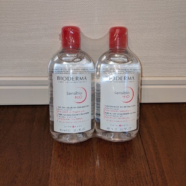 BIODERMA(ビオデルマ)の■BIODERMAビオデルマ サンシビオ 洗顔/クレンジング水 500ml✕2 コスメ/美容のスキンケア/基礎化粧品(クレンジング/メイク落とし)の商品写真