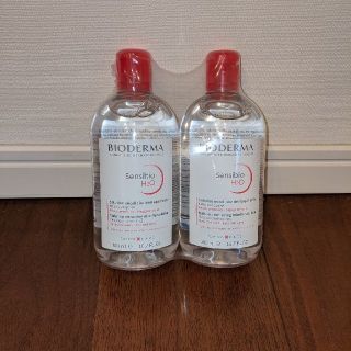 ビオデルマ(BIODERMA)の■BIODERMAビオデルマ サンシビオ 洗顔/クレンジング水 500ml✕2(クレンジング/メイク落とし)