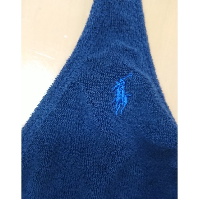 Ralph Lauren(ラルフローレン)のラルフローレン  パイル カバーアップ  ワンピース タオル 生地  ネイビー レディースの水着/浴衣(その他)の商品写真