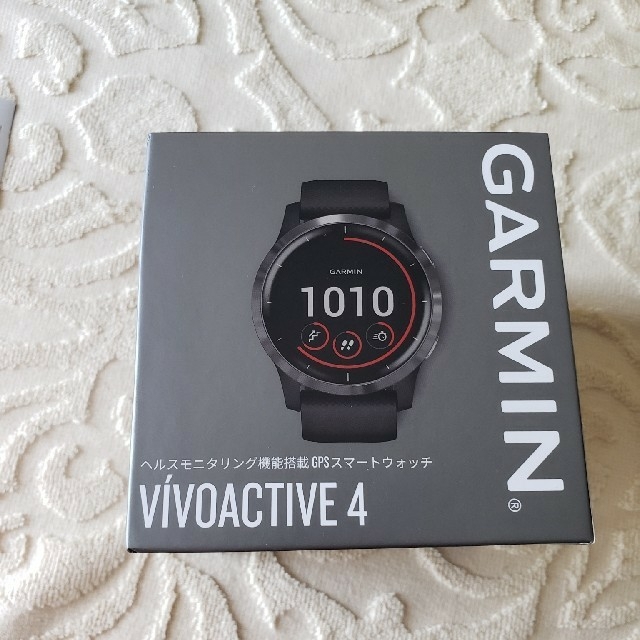 GARMIN(ガーミン)のGARMIN VIVOACTIVE 4 BLACK メンズの時計(腕時計(デジタル))の商品写真