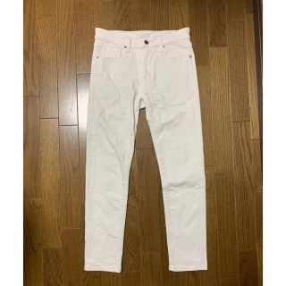 ユニクロ(UNIQLO)のユニクロジーンズ　28インチ　ストレート　ストレッチ　used(デニム/ジーンズ)