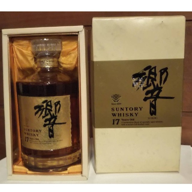 未開封 サントリー 響 17年 750ml 両面ゴールドラベル - 酒