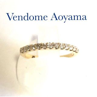 ヴァンドームアオヤマ(Vendome Aoyama)のヴァンドームアオヤマ ダイヤ 0.23ct リング　ハートネックレス　セット(リング(指輪))