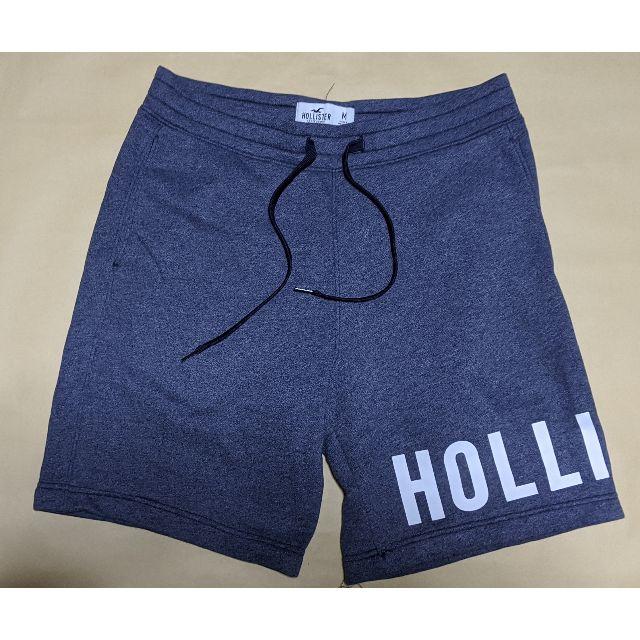 Hollister(ホリスター)のホリスター：Hollister　フリースショートパンツ　サイズＭ　ヘザーグレー メンズのパンツ(ショートパンツ)の商品写真