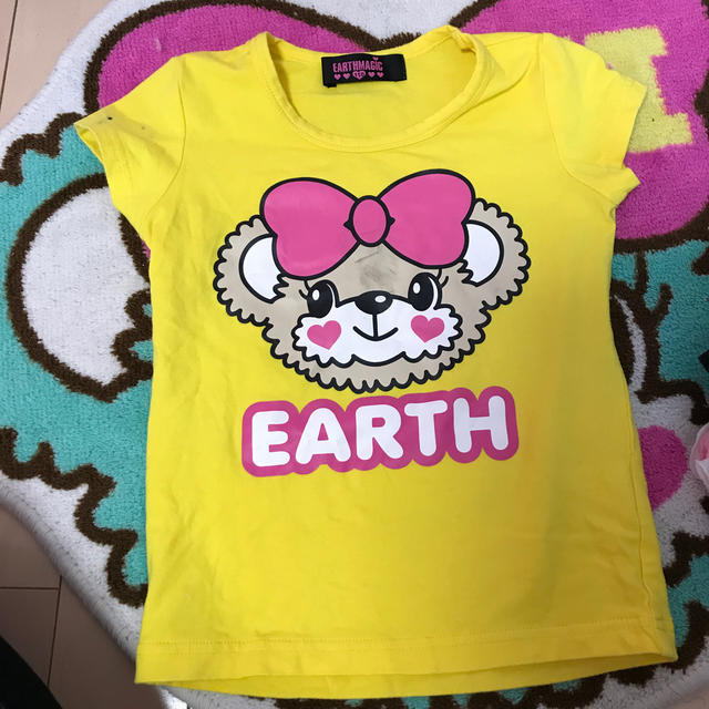 EARTHMAGIC(アースマジック)のアースマジック 110 キッズ/ベビー/マタニティのキッズ服女の子用(90cm~)(Tシャツ/カットソー)の商品写真