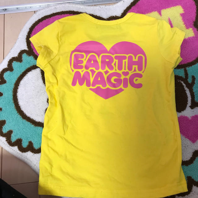 EARTHMAGIC(アースマジック)のアースマジック 110 キッズ/ベビー/マタニティのキッズ服女の子用(90cm~)(Tシャツ/カットソー)の商品写真