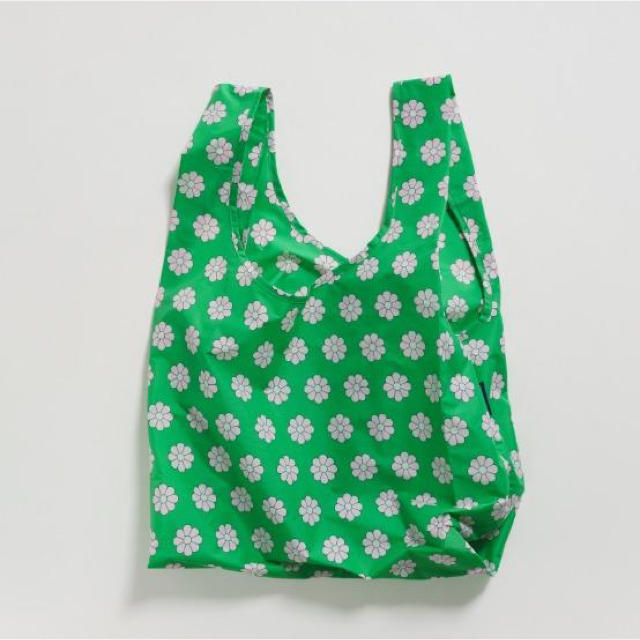BEAMS(ビームス)のBAGGU baggu エコバッグ　baby 新品　Green Daisy レディースのバッグ(エコバッグ)の商品写真