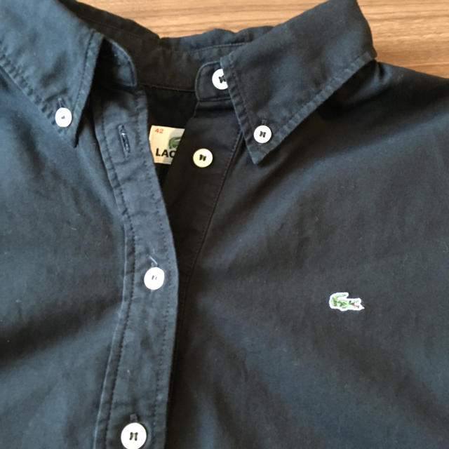 LACOSTE(ラコステ)のラコステ　シャツ　42 レディースのトップス(シャツ/ブラウス(半袖/袖なし))の商品写真