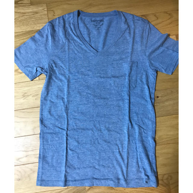 Adam et Rope'(アダムエロぺ)のAdam et Rope' ポケット付きTシャツ（水色） メンズのトップス(Tシャツ/カットソー(半袖/袖なし))の商品写真