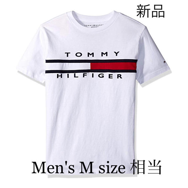 TOMMY HILFIGER(トミーヒルフィガー)の新品 メンズ トミーヒルフィガー 半袖Ｔシャツ M size 相当 メンズのトップス(Tシャツ/カットソー(半袖/袖なし))の商品写真