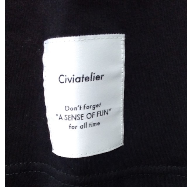 civiatelierシヴィアトリエ packtee         メンズのトップス(Tシャツ/カットソー(半袖/袖なし))の商品写真