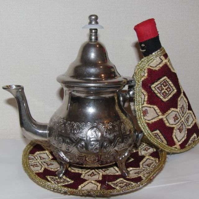 モロッコティーポット　Moroccan Teapot Bennai Freres インテリア/住まい/日用品のキッチン/食器(食器)の商品写真