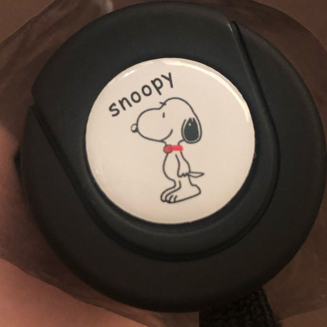 SNOOPY(スヌーピー)のワンタッチボタン 自動開 折りたたみ傘 大きめスヌーピー SNOOPY レディースのファッション小物(傘)の商品写真