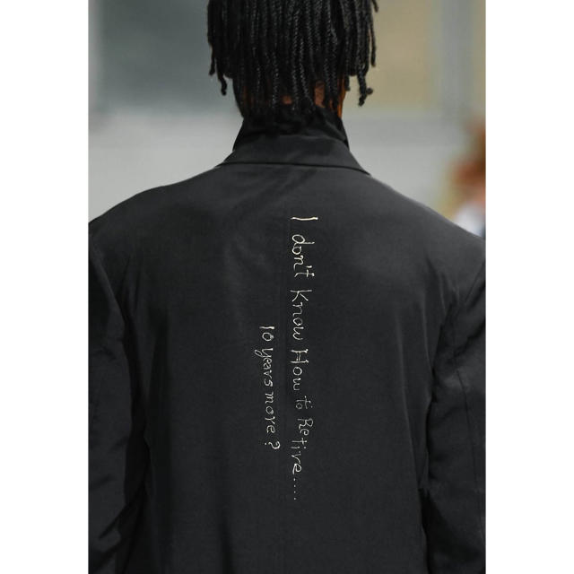 Yohji Yamamoto(ヨウジヤマモト)の【最終値下げ間近】ヨウジヤマモト 2020ss ロングコート メンズのジャケット/アウター(その他)の商品写真