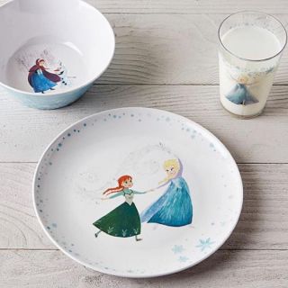 ポッタリーバーン(Pottery Barn)のPottery Barn Frozen アナと雪の女王　プレートギフトセット(食器)