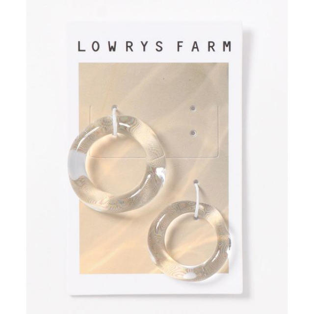 LOWRYS FARM(ローリーズファーム)のLOWRYS FARM ＊ ガラスリング(2本セット) レディースのアクセサリー(リング(指輪))の商品写真