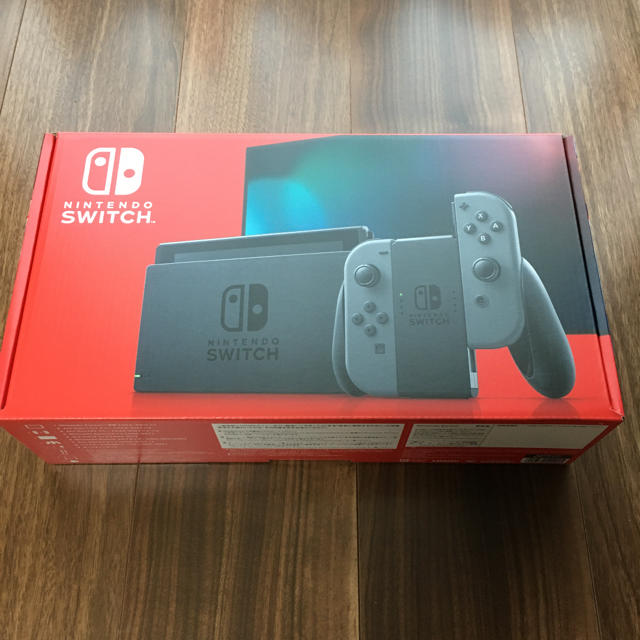 任天堂新品未使用　Nintendo Switch 本体 グレー ニンテンドースイッチ