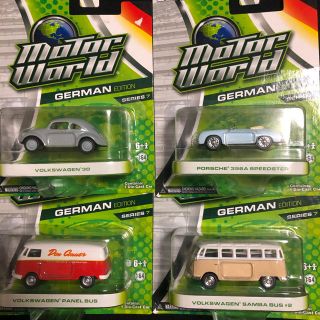 フォルクスワーゲン(Volkswagen)の空冷vwミニカー1/64(ミニカー)