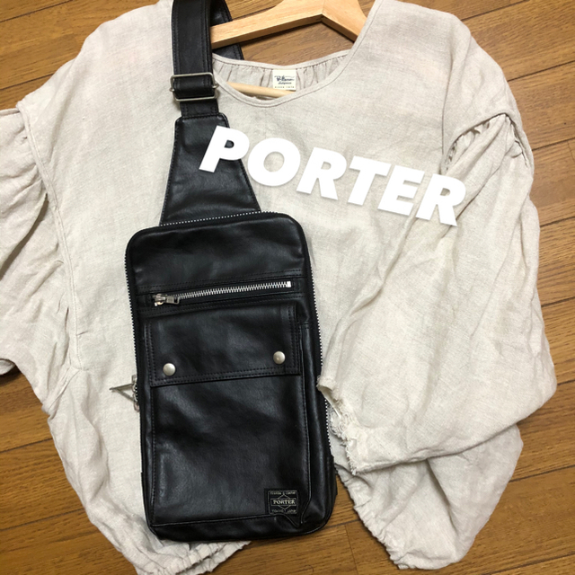 吉田カバン(ヨシダカバン)の再値下げ‼️PORTER ワンショルダーバッグ　♡ メンズのバッグ(ボディーバッグ)の商品写真