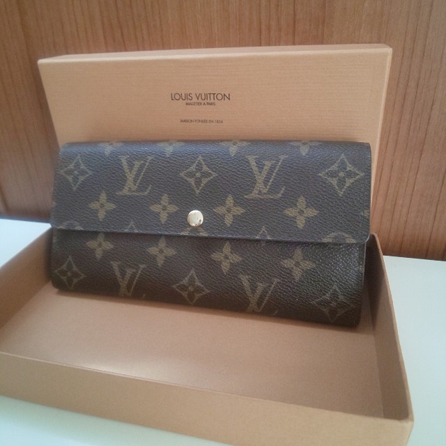 ファッション小物LOUIS VUITTON ルイヴィトン ロングウォレット 長財布 ブランド