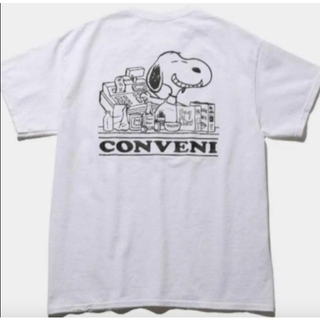 フラグメント(FRAGMENT)の【★限定値下げ中】THE CNVN PEANUTS TEE 白 XL(Tシャツ/カットソー(半袖/袖なし))