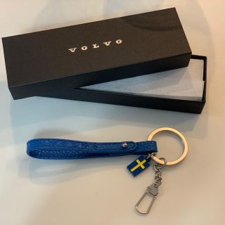 ボルボ(Volvo)のVOLVO キーリング付きストラップ(ノベルティグッズ)