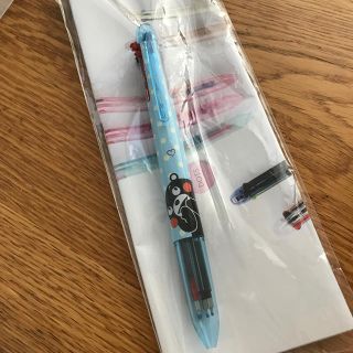 パイロット(PILOT)の【新品】限定！PILOT製HI-TEC-Cくまモン4色用(水色ドット柄)(ペン/マーカー)