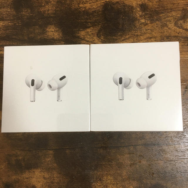 保証未開始品】Apple AirPods Pro MWP22J/A 2台 保証未開始品】Apple AirPods Pro MWP22J/A 2台