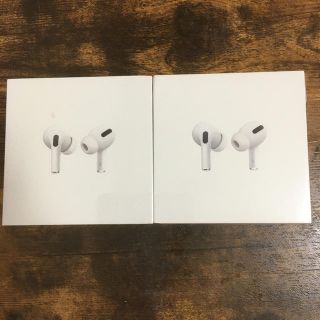 アップル(Apple)の【保証未開始品】Apple AirPods Pro MWP22J/A 2台(ヘッドフォン/イヤフォン)