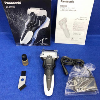 パナソニック(Panasonic)のパナソニック ES-CST2R-W ラムダッシュ メンズシェーバー 3枚刃(メンズシェーバー)