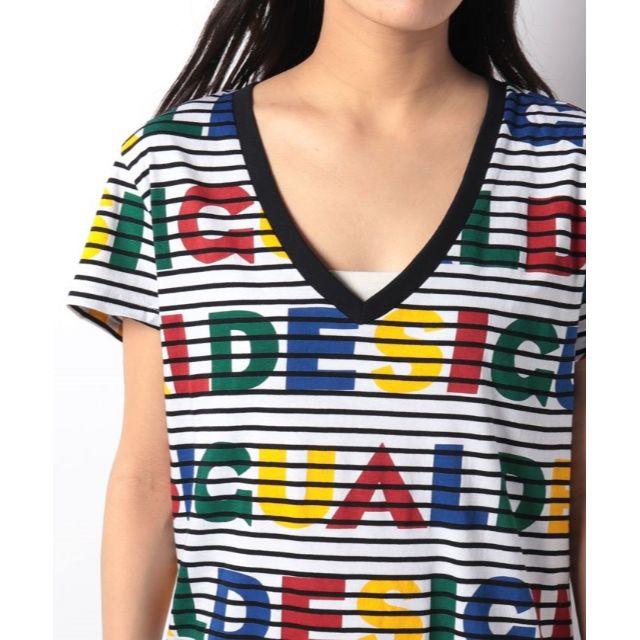 DESIGUAL(デシグアル)の新品　タグ付き　デシグアルロゴ　Ｔシャツ　デシグアル レディースのトップス(Tシャツ(半袖/袖なし))の商品写真