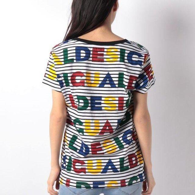 DESIGUAL(デシグアル)の新品　タグ付き　デシグアルロゴ　Ｔシャツ　デシグアル レディースのトップス(Tシャツ(半袖/袖なし))の商品写真