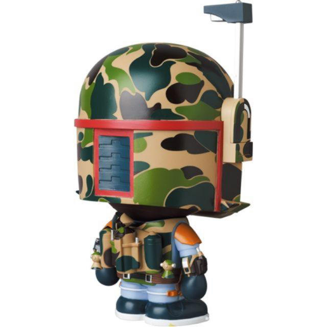 A BATHING APE(アベイシングエイプ)のVCD BAPE(R) BOBA FETT STAR WARS エンタメ/ホビーのおもちゃ/ぬいぐるみ(キャラクターグッズ)の商品写真