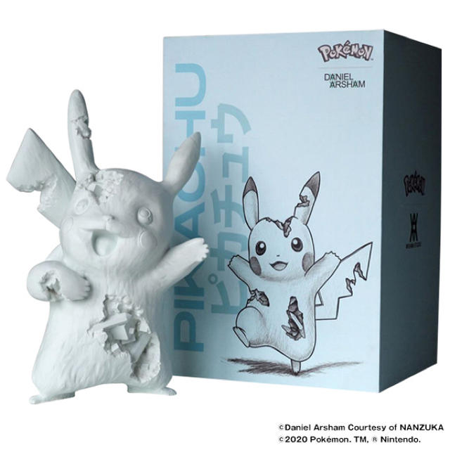 おもちゃ/ぬいぐるみDaniel Arsham Blue Crystalized Pikachu