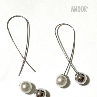 ビームス(BEAMS)のbonbon pierce〈SILVER〉(ピアス)