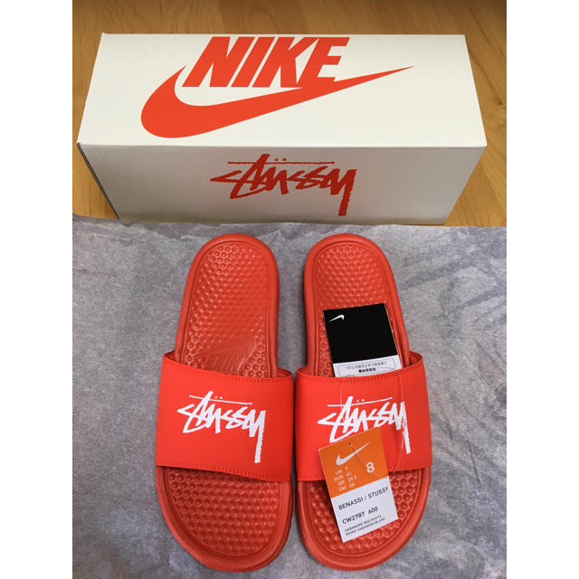 ナイキ べナッシ 26 STUSSY×NIKE SLIDE SANDALS靴/シューズ