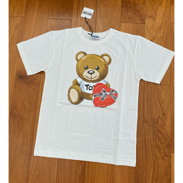 【2021春夏新作】 MOSCHINO - モスキーノ　キッズ　ベアTシャツ 12a  新作 Tシャツ(半袖/袖なし)
