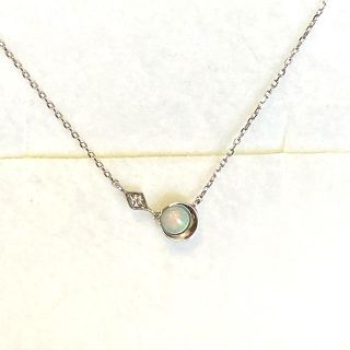 スタージュエリー(STAR JEWELRY)のすきま様♡スタージュエリー K10オパール ダイヤネックレス(ネックレス)