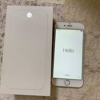 アップル(Apple)のiPhone6 128GB ゴールド(スマートフォン本体)