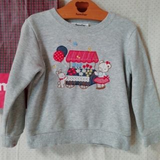 ファミリア(familiar)の普段着に♡　ファミリアトレーナー１００③(Tシャツ/カットソー)