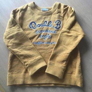 ダブルビー(DOUBLE.B)のダブルビー トレーナー 120(Tシャツ/カットソー)