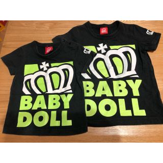 ベビードール(BABYDOLL)の【ゆづまま様専用】ベビードール　兄弟　お揃い　80 100(Tシャツ/カットソー)