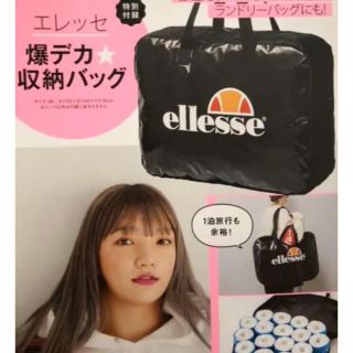 エレッセ(ellesse)のmini 雑誌　付録　エレッセ　バック(ボストンバッグ)